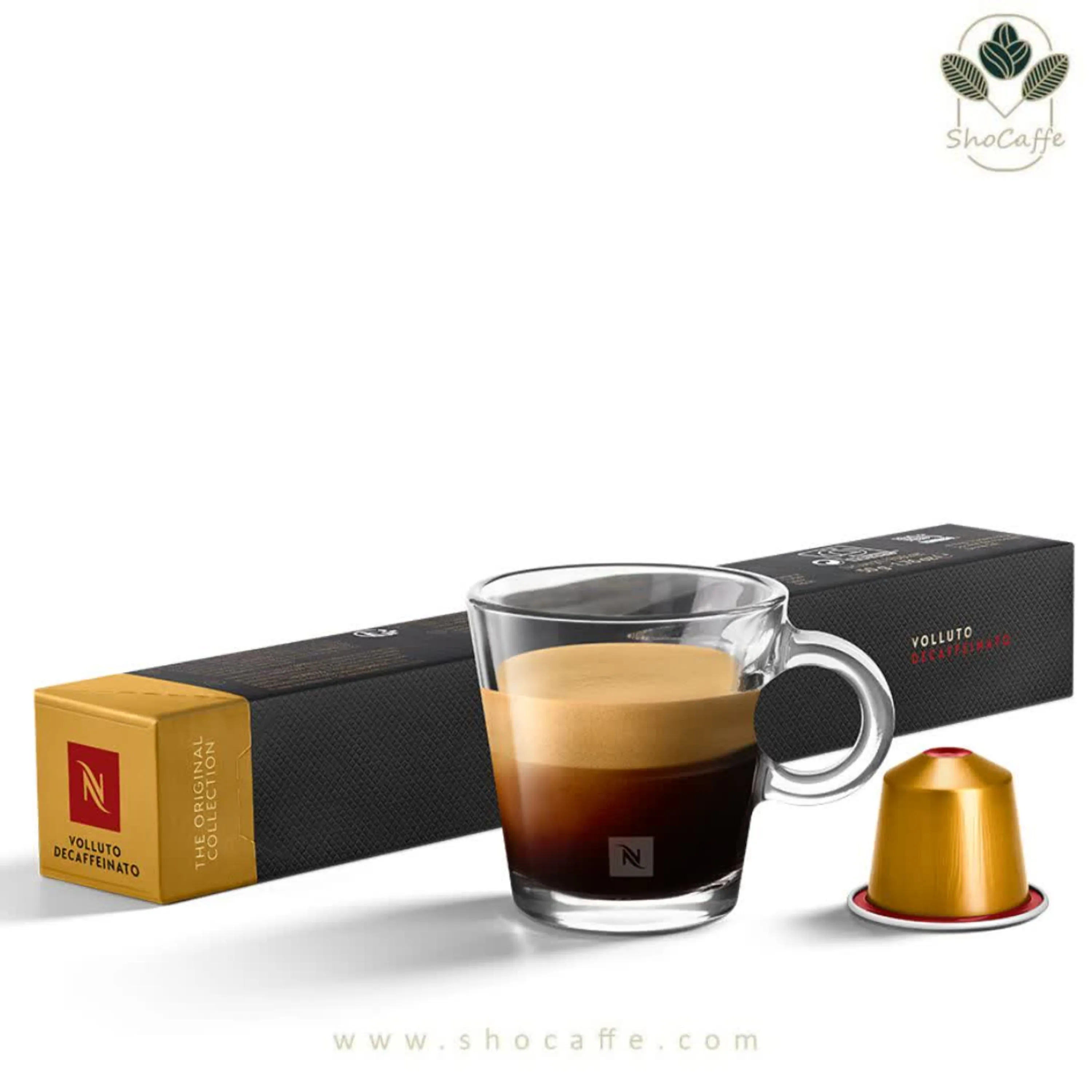 کپسول قهوه نسپرسو ولوتو بدون کافئین Volluto Decaffeinato کپسول قهوه نسپرسو ولوتو بدون کافئین Volluto Decaffeinato